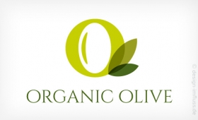 Logo Organic Olive Muster