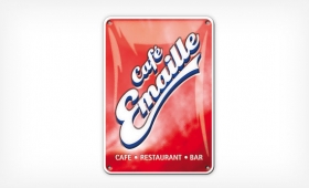 Café Emaille | orange D