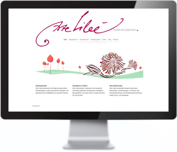 Arte Lilee Webseite