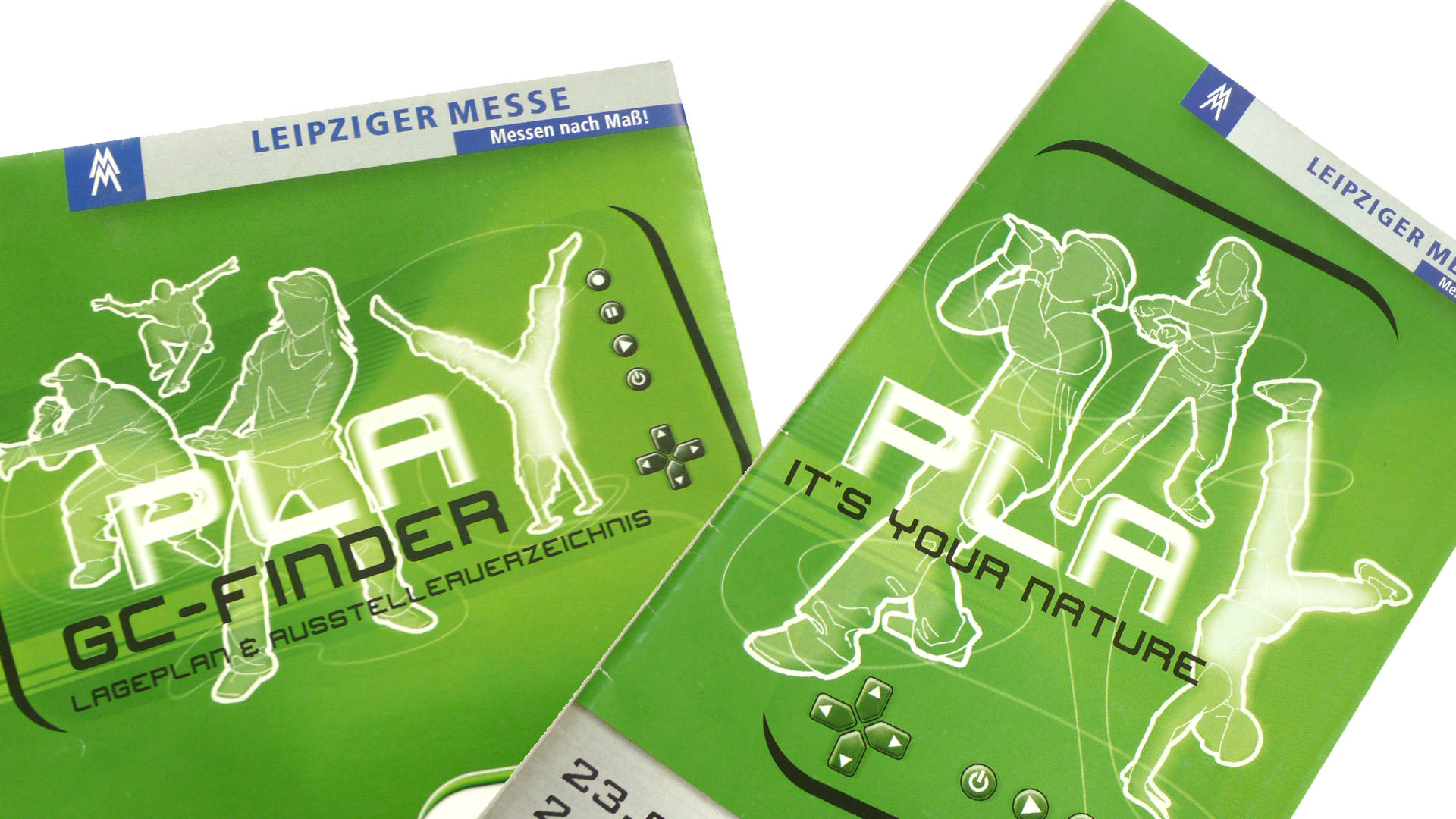 GC-flyer Games Convention Motiv Play its your nature Flyer