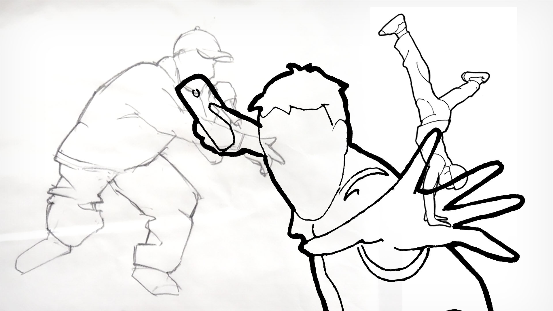 GC-skizzen Games Convention Leipzig Skizzen