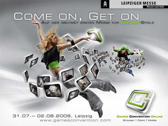 Key Visual 1 für die Games Convention Online der Leipziger Messe - GCO