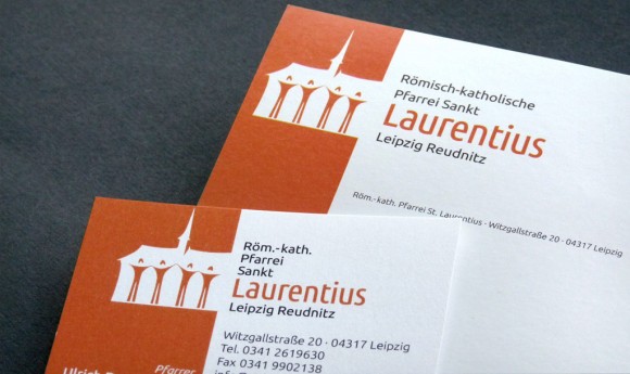 Logo der Römisch-katholischen Pfarrei Sankt Laurentius Leipzig Reudnitz