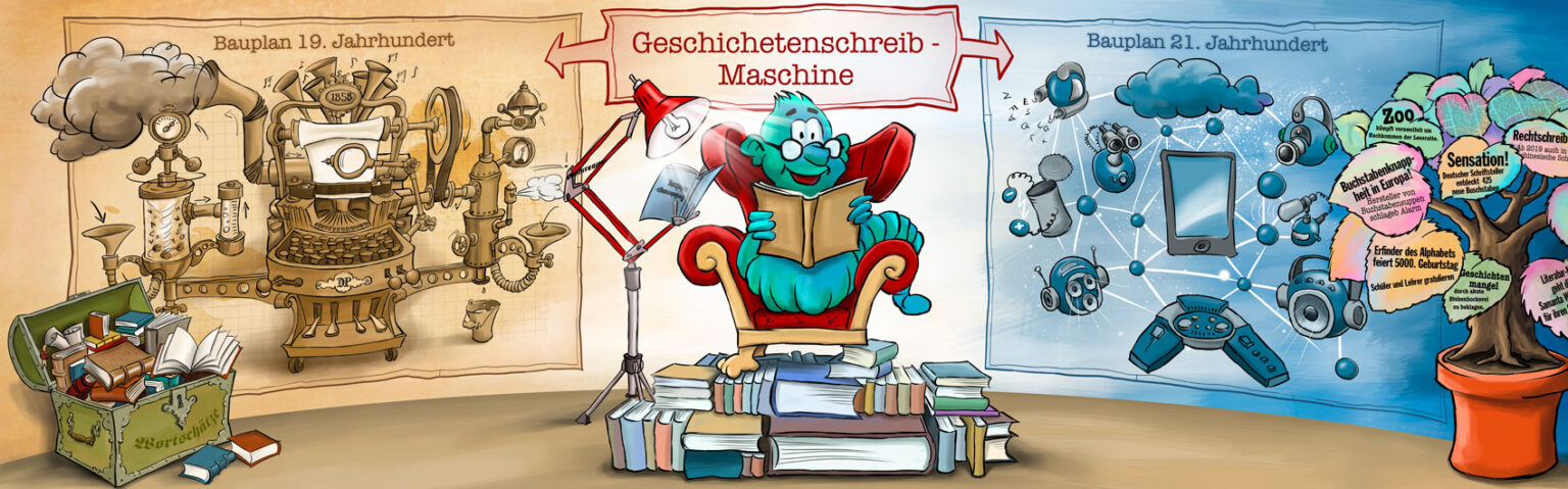 Preusse-Geschichtenschreibmaschine