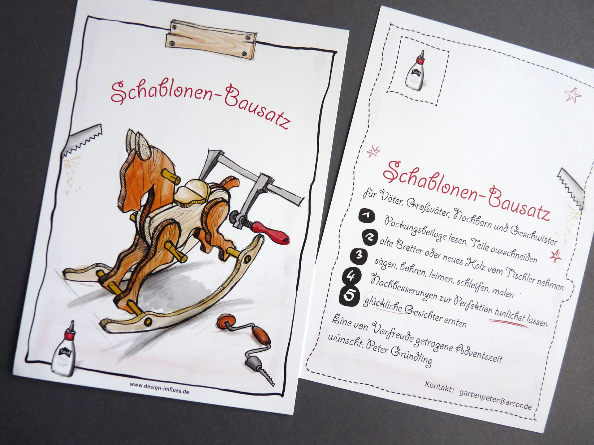 Schaukelpferd Bausatz Schaukelpferd