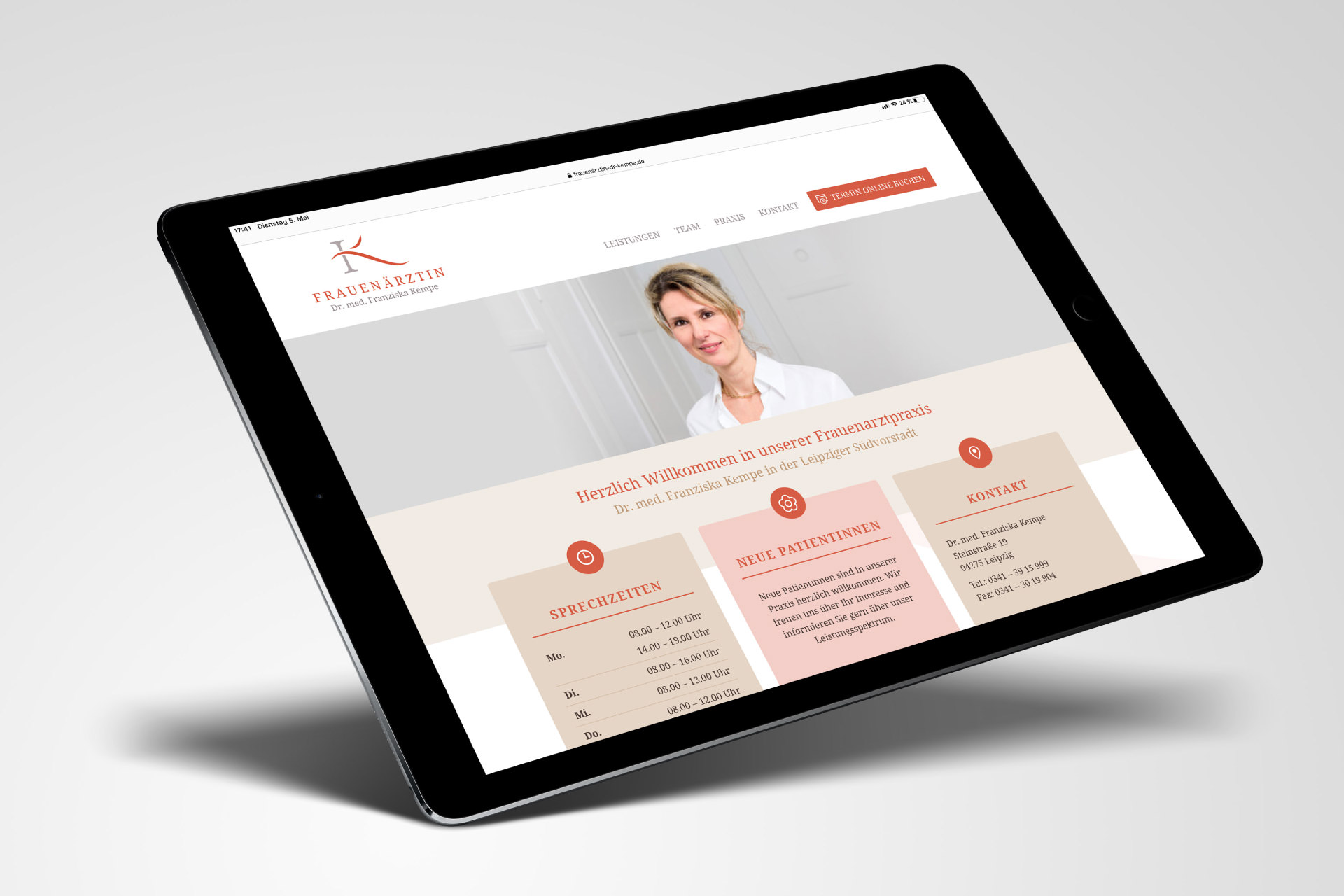 projekt-franziska-kempe-tablet Frauenärztin Franziska Kempe iPad