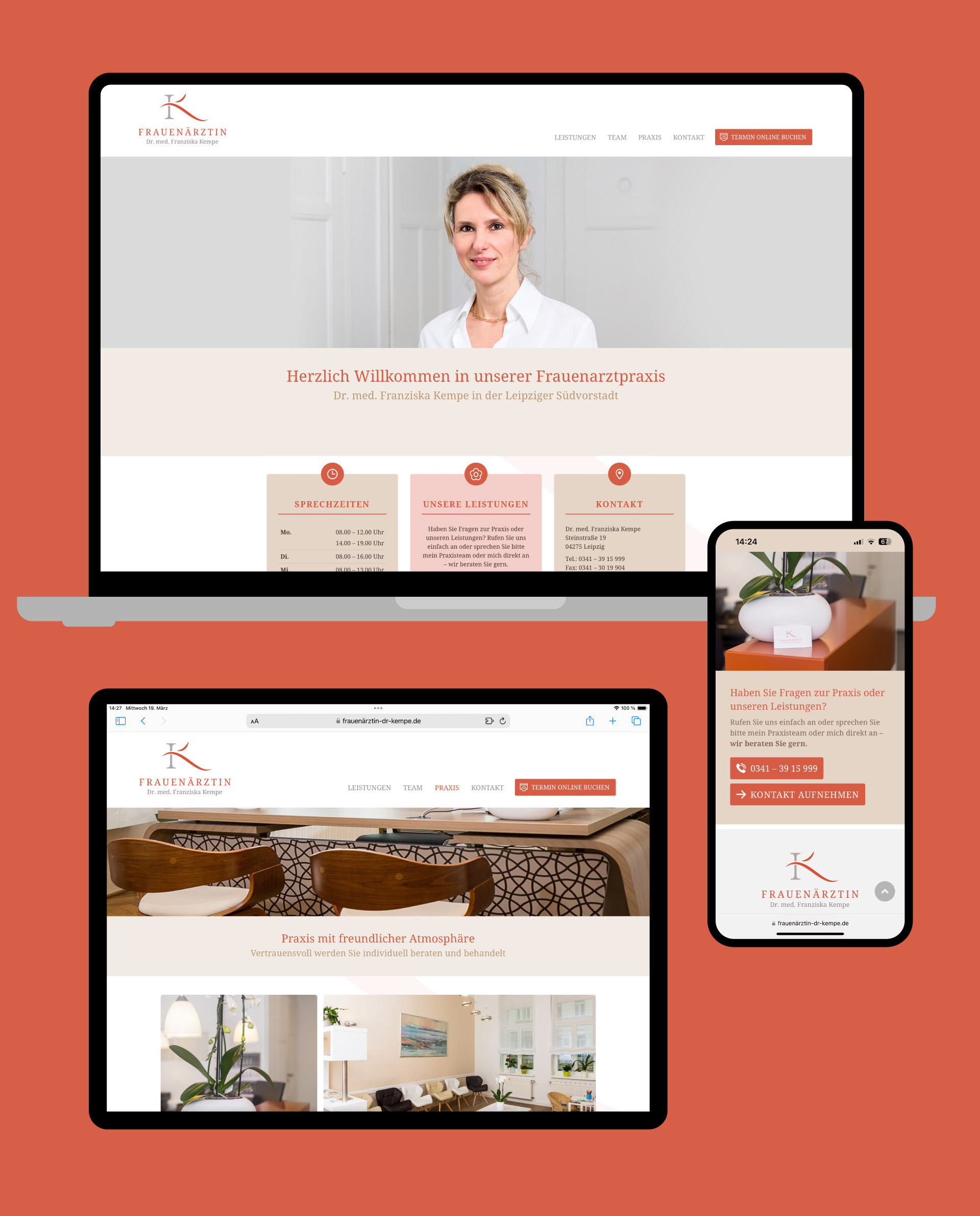 projekt-franziska-kempe-webdesign Frauenärztin Franziska Kempe Webdesign