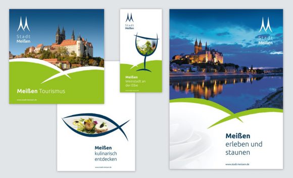 Layout Corporate Design Stadt Meißen